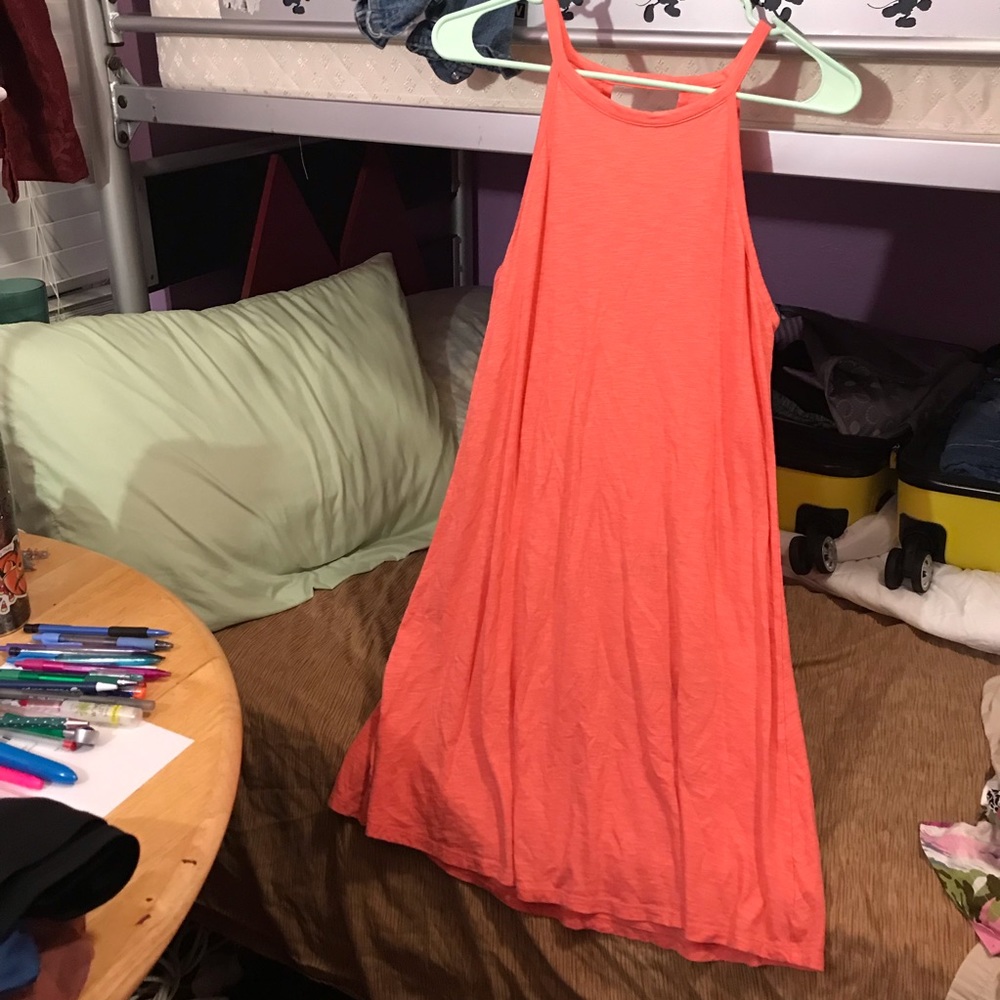 GAP Halter dress in Coral